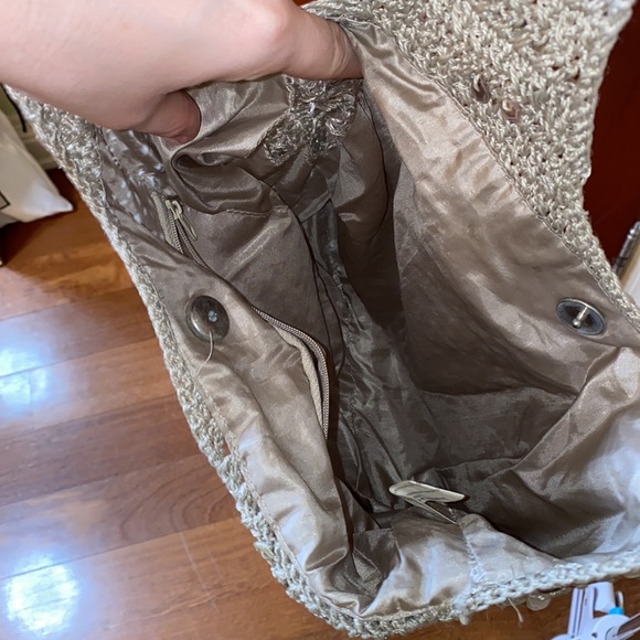 Beaded shoulder tote - Picture 2 of 5